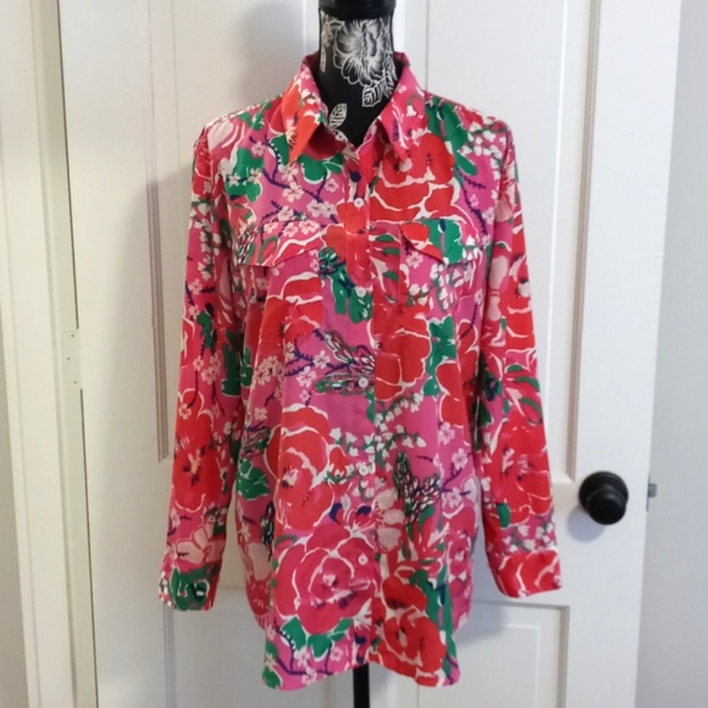 💋VERY RARE Lilly Pulitzer💋 - Kapri Button Down Top